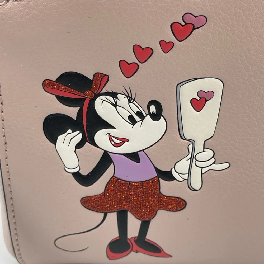 Disney x Kate Spade Minnie Mouse Medium Duffel‎ Bag Satchel Crossbody Bag NWT